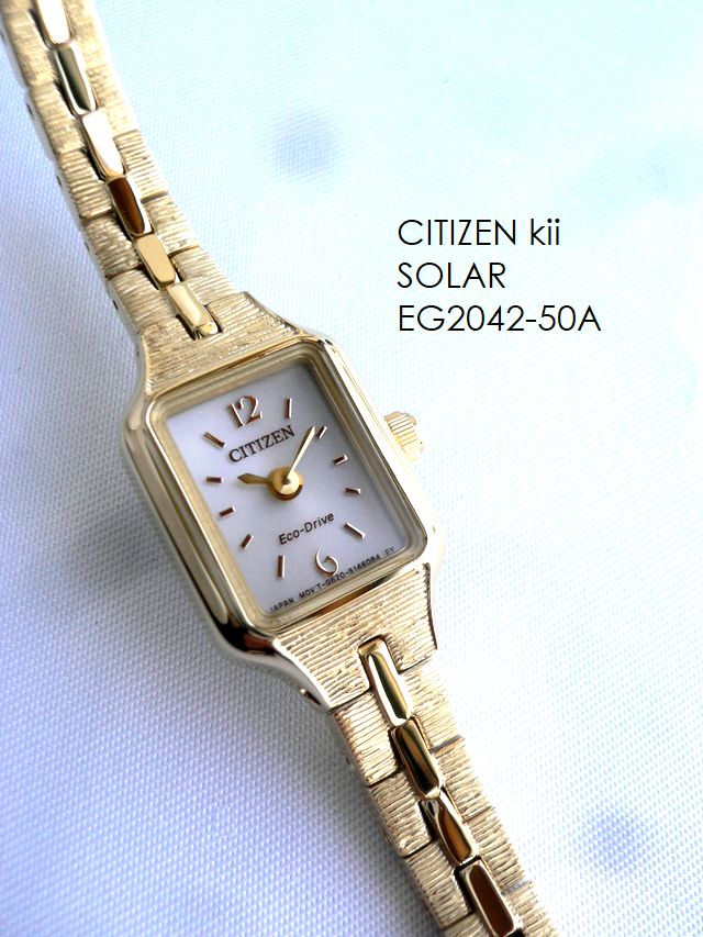 ノベルティ CITIZEN シチズン Kii キー メタルバンド ソーラー  