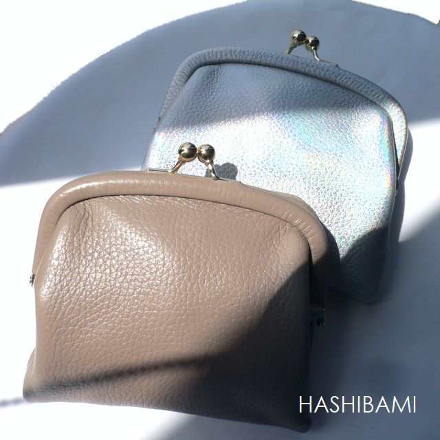 HASHIBAMI ハシバミ 三つ折り 財布 ニュー ラウンドフォルム ミニ