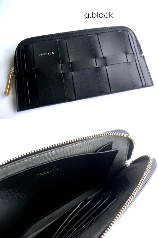 ノベルティ ORSETTO オルセット 財布 長財布 ラウンドファスナー