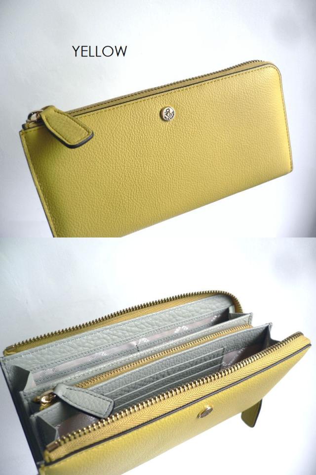 ノベルティ PELLE BORSA ペレボルサ 長財布 レザー L字ファスナー