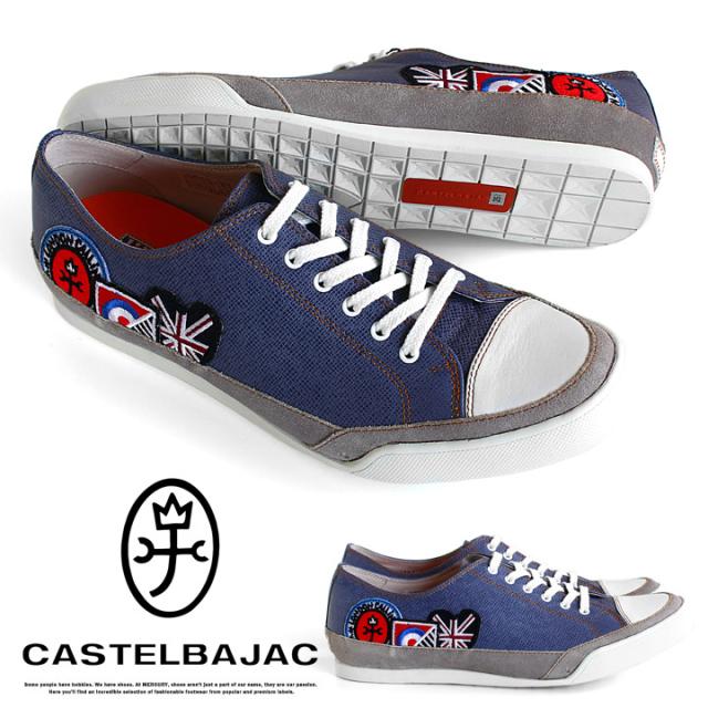 サイズ交換1回無料 カステルバジャック 靴 メンズ シューズ レザー スニーカー ワッペン カジュアル 本革 おしゃれ 父の日 敬老の日 Cの通販はau Pay マーケット ｒｅｎａｘｘ