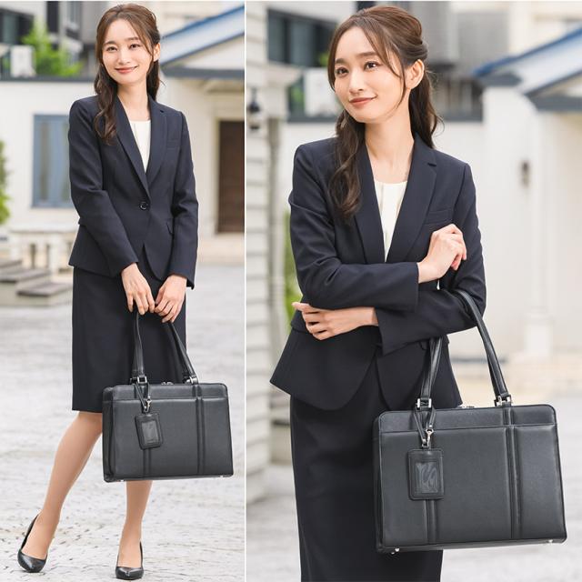 ビジネスバッグ リクルートバッグ レディース 大容量 自立 軽い 軽量 ファスナー 底鋲 マチあり 就活 転職 トート ハンド バッグ 春 の通販はau Pay マーケット Elena エレナ