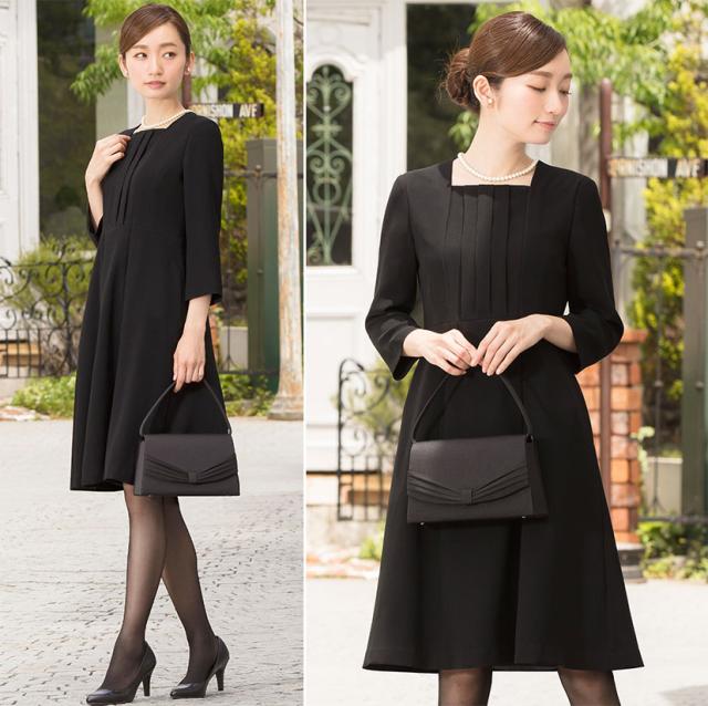 レディース 前開き ワンピース 洗える 夏 日本製生地 前ファスナー 七分袖 ブラックフォーマル ワンピース プチサイズ 冠婚葬祭 通夜 葬の通販はau Pay マーケット Elena エレナ