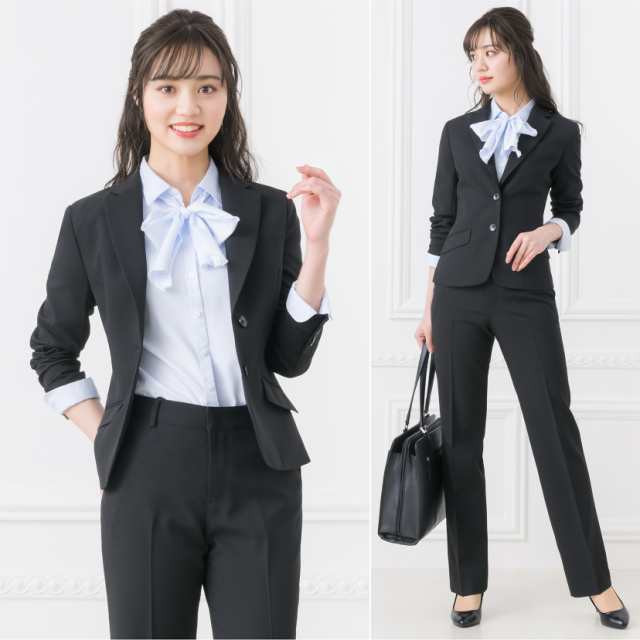 リクルート スーツ 洗える レディース ジャケット パンツ ストレートパンツ ビジネス 面接 就活 新卒 説明会 入社式 転職 OL 通勤服  オの通販はau PAY マーケット ELENA（エレナ） au PAY マーケット－通販サイト