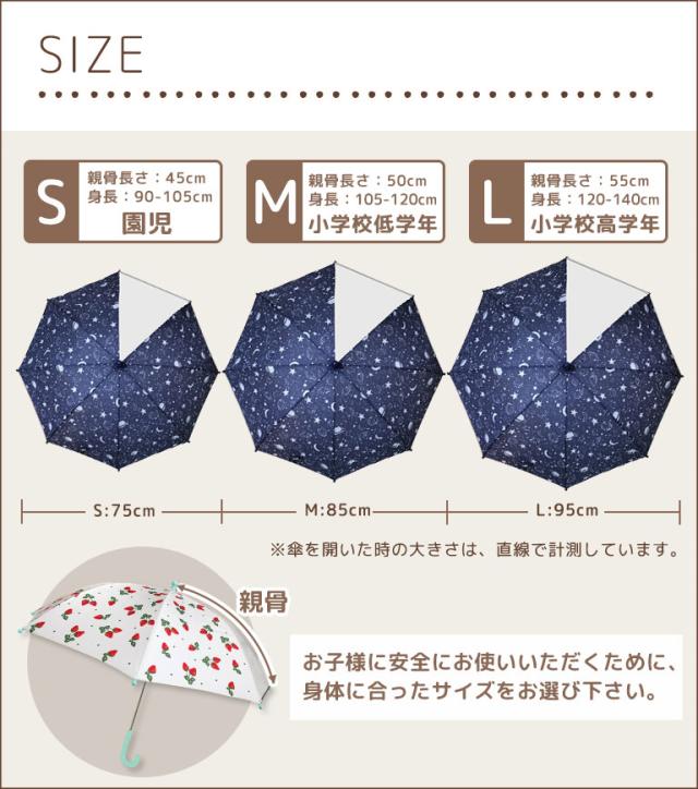 傘 子供用 キッズ 女の子 男の子 かさ 子供 かわいい おしゃれ 雨具 雨 雪 保育園 幼稚園 小学生 透明窓 トドラー S M L レイングッズ 45の通販はau Pay マーケット ディアコロン