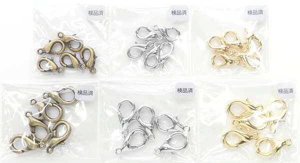 New【5個】カニカン 約18mm 留め具パーツ 留め金具 接続パーツ 接続金具 金属パーツ ネックレス フックパーツ 高品質の通販はau PAY  マーケット - アクセパーツ専門店Parts Land神戸