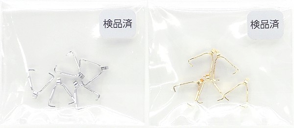 New【5個】カン付Aカン 角型 バチカン シンプル ネックレス用パーツ ...