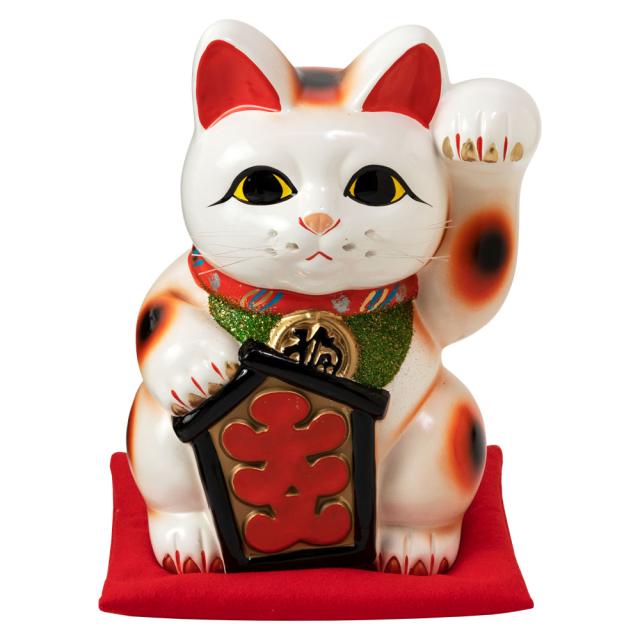 常滑焼招き猫 大入猫8号 愛知県の工芸品 Tokoname-yaki Lucky catの通販は
