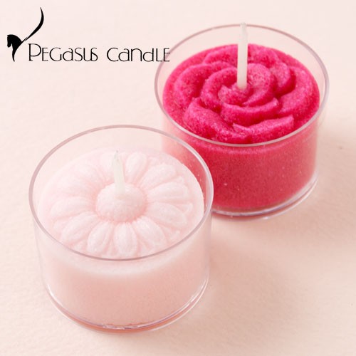 花暦 マーガレット バラ 花の形のキャンドル2個セット 無香タイプ ペガサスキャンドル Flower Shaped Candleの通販はau Pay マーケット 和雑貨のお店 和敬静寂