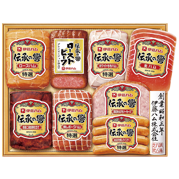 お中元 ギフト 2026 送料無料(一部地域除く) 伊藤ハム 伝承の響ローストビーフ詰合せ HIJ-103