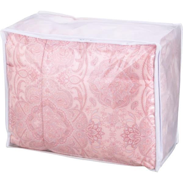 越後ふとん 羽毛軽量掛けふとん(ダウン70%) ピンク 452113 ギフト 出産内祝い 内祝い 結婚内祝い 快気祝い 入学祝い 入学内祝い 香典返し お返し お供え 贈り物 お礼 ごあいさつ 粗品 景品 厄祝い バレンタインの通販は