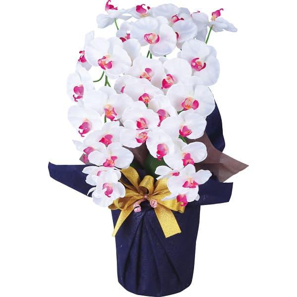 送料無料 送料込※沖縄・離島除く アーティフィシャルフラワー 大輪 3本立ち胡蝶蘭 ホワイトビューティー ncr-24019-3-wb ギフト 出産内祝い 内祝い 結婚内祝い 快気祝い 入学祝い 入学内祝い 香典返し お返し お供え 贈り物 お礼 ごあいさつ 粗品 景品  バレンタイン 8,621円