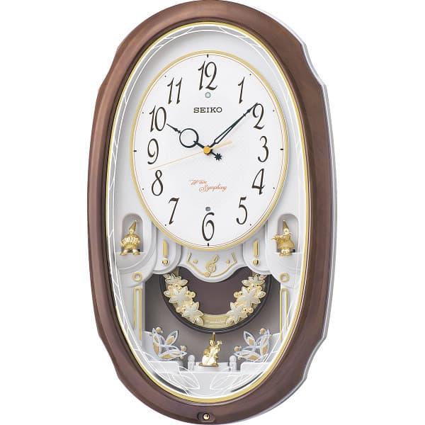 セイコー クロック 掛け時計 電波 アナログ 白 KX236W SEIKO（中古品） セイコークロック 掛け時計 オフィスタイプ 電波 アナログ 白 KX236W