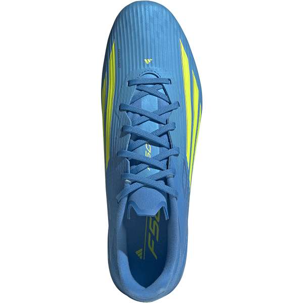 ◆◆◎ ＜アディダス＞ adidas F50 LEAGUE HG JQ4349 (ルシッドレイブルー/チームソーラーイエロー/ルシッドアクアマリン) サッカースパイク メンズ_2