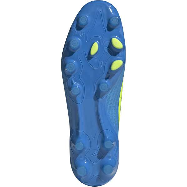 ◆◆◎ ＜アディダス＞ adidas F50 LEAGUE HG JQ4349 (ルシッドレイブルー/チームソーラーイエロー/ルシッドアクアマリン) サッカースパイク メンズ_3