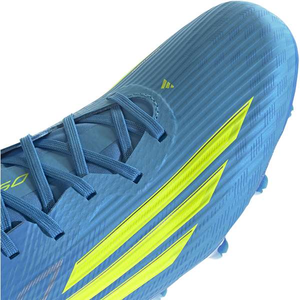 ◆◆◎ ＜アディダス＞ adidas F50 LEAGUE HG JQ4349 (ルシッドレイブルー/チームソーラーイエロー/ルシッドアクアマリン) サッカースパイク メンズ_7