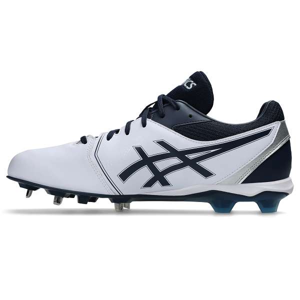 ◆◆ 【アシックス】 ASICS NEOCONNECT 1123A054 (103：WHITE/NAVY) 野球 スパイク 1123A054-103