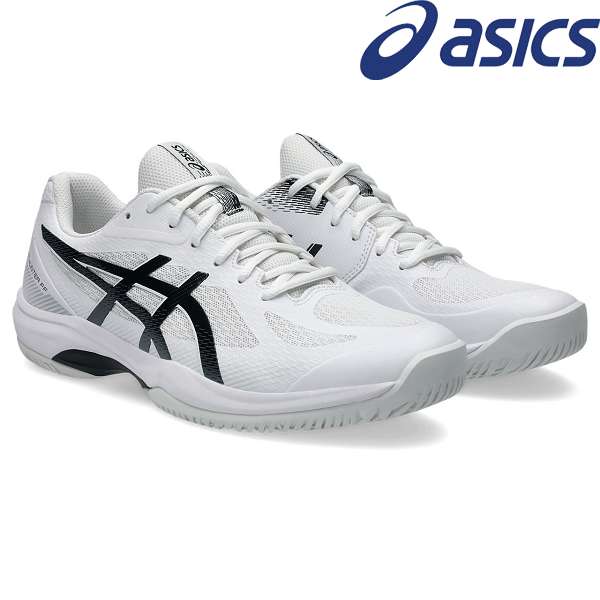 ◆◆ ＜アシックス＞ ASICS COURT HUNTER FF 1071A111 (101：WHITE/BLACK) メンズ インドアシューズ バドミントンシューズ 1071A111-101