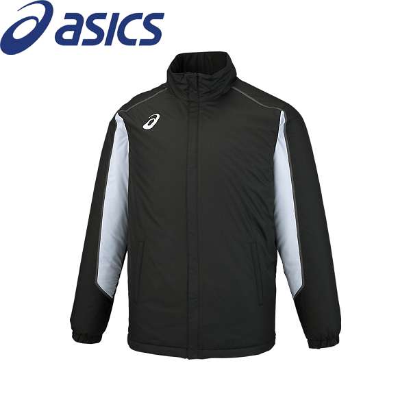 ◆◆ ＜アシックス＞ ASICS 中綿ウォーマージャケット（リサイクル素材） (001：パフォーマンスブラック) 2031E055-001