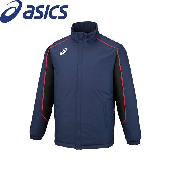 ◆◆ ＜アシックス＞ ASICS 中綿ウォーマージャケット（リサイクル素材） (401：ピーコート) 2031E055-401の通販は