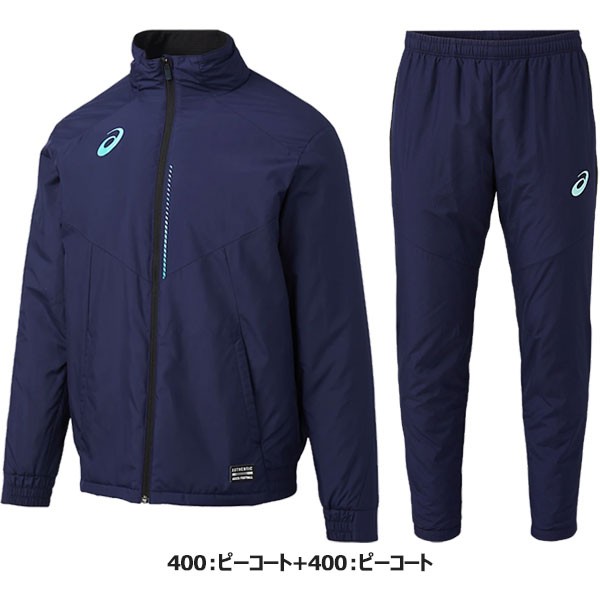 アシックス サッカー ウインドブレーカー 上下セット Lサイズ