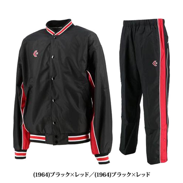 ◆◆◎ ＜コンバース＞ ユニセックス ウォームアップジャケット＆パンツ ウィンドブレーカー 上下セット セットアップ CB182112S-CB182112P_3