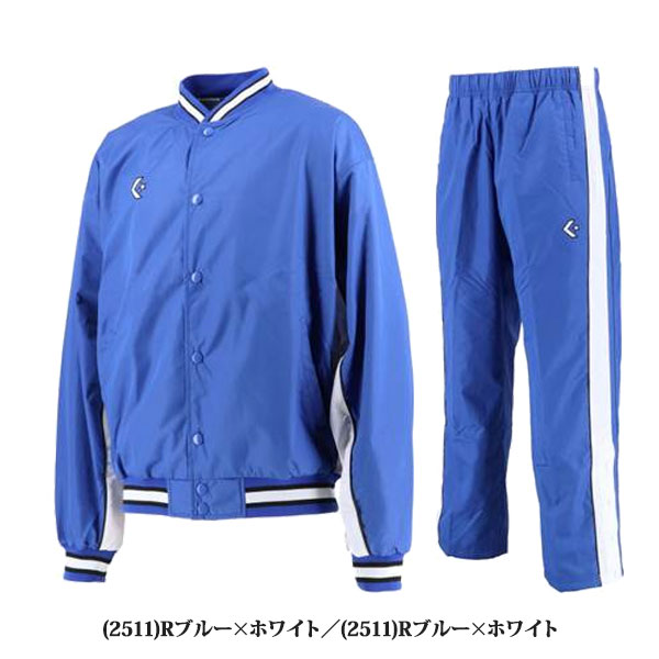 ◆◆◎ ＜コンバース＞ ユニセックス ウォームアップジャケット＆パンツ ウィンドブレーカー 上下セット セットアップ CB182112S-CB182112P_4