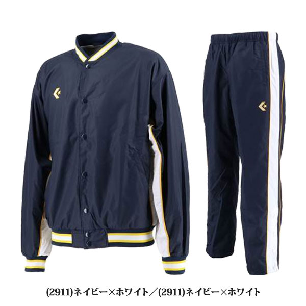 ◆◆◎ ＜コンバース＞ ユニセックス ウォームアップジャケット＆パンツ ウィンドブレーカー 上下セット セットアップ CB182112S-CB182112P_5