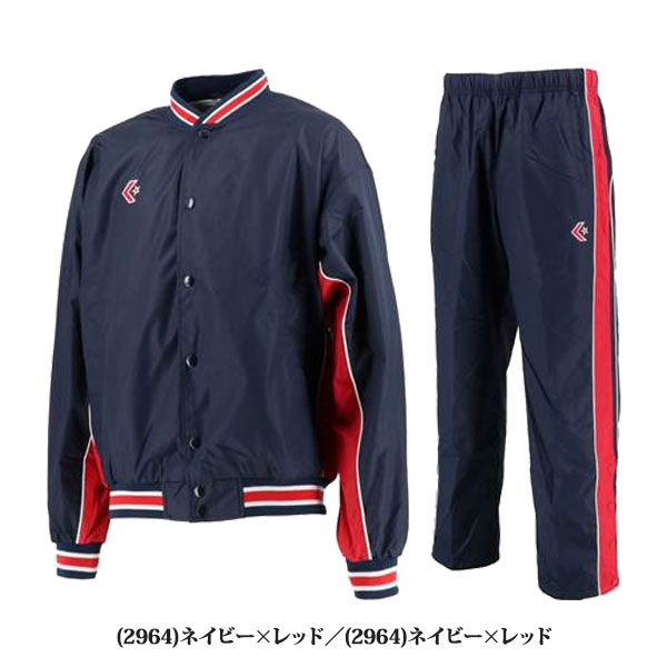 ◆◆◎ ＜コンバース＞ ユニセックス ウォームアップジャケット＆パンツ ウィンドブレーカー 上下セット セットアップ CB182112S-CB182112P_6