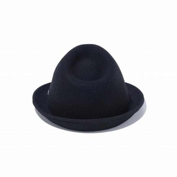 ◆◆＜ニューエラ＞ NEWERA ハット The Fedora フェドーラ ウール ブラック 12018920_1