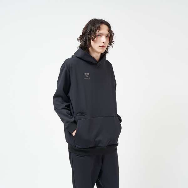 ◆◆ ＜ヒュンメル＞ HUMMEL PLAY スウェットプルオーバーフーディー HAP8288 (90)の通販は