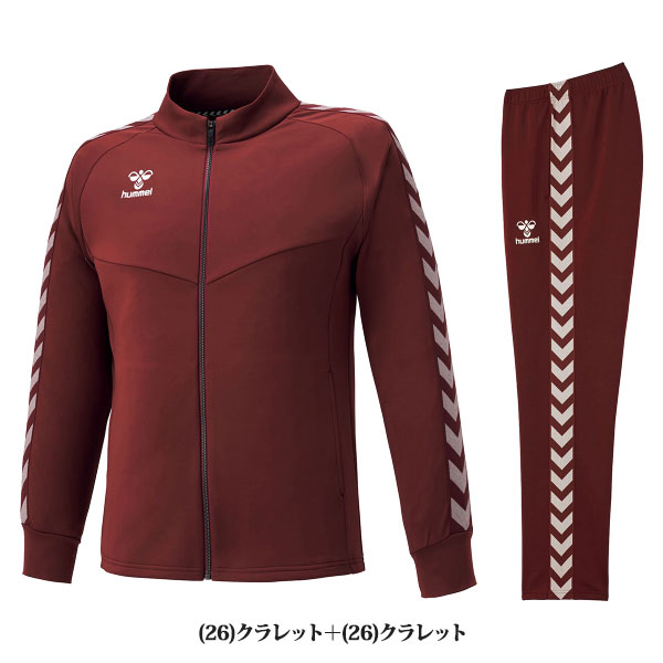 【新品・未使用】ヒュンメル＿ウォームアップジャケット ＋ グラフィックシャツ ◇◇ ＜ヒュンメル＞ hummel ユニセックス チームウォームアップ