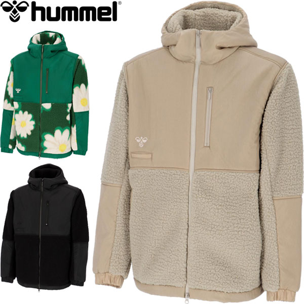 ◆◆ ＜ヒュンメル＞ hummel hummel PLAY ボアフードジャケット ユニセックス HAW2197