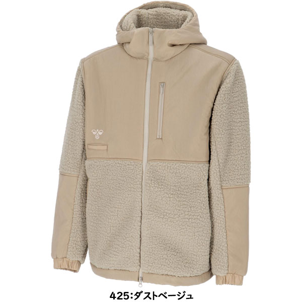 ◆◆ ＜ヒュンメル＞ hummel hummel PLAY ボアフードジャケット ユニセックス HAW2197