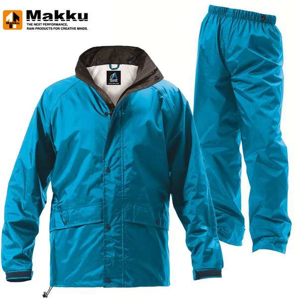◆◆ ＜マック＞ MAKKU フェニックス2 上下セット AS7400 (BLUE) レインスーツの通販は