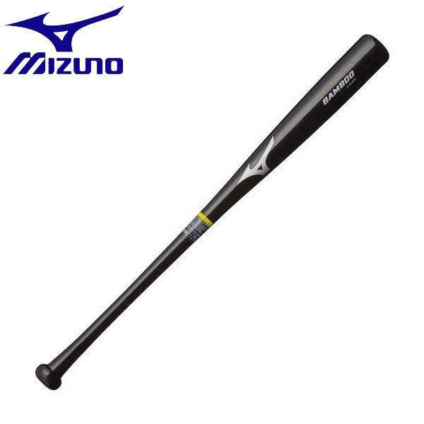 ◆◆ ＜ミズノ＞ MIZUNO 硬式用バンブーGF補強(木製／84cm／平均920g) 1CJWH1538409 (09：ブラック全塗り)