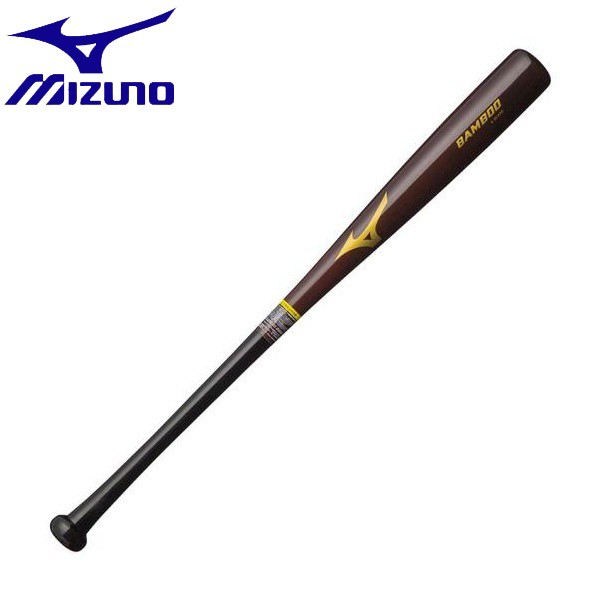 ◆◆ ＜ミズノ＞ MIZUNO 硬式用バンブーGF補強(木製／84cm／平均1000g) 1CJWH1538455 (55：コーヒーブラウン×ブラック)