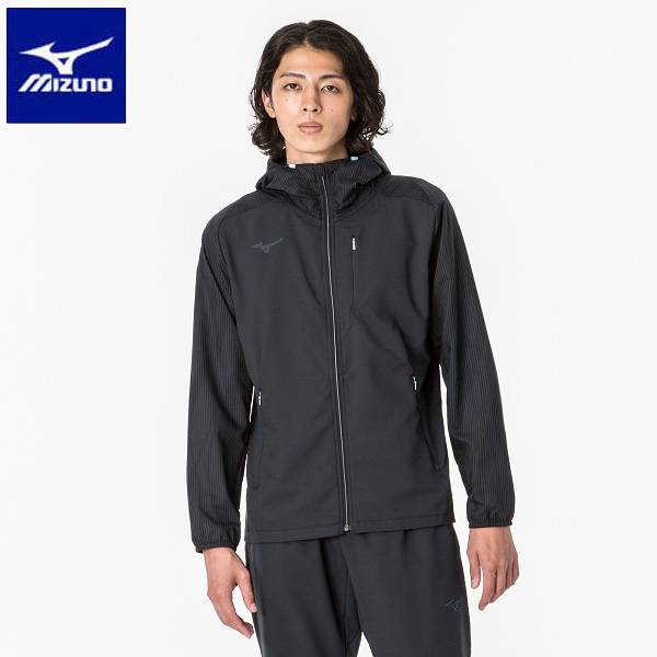 ◆◆【クリアランス】【返品・交換不可】 ＜ミズノ＞ MIZUNO クロスフーディジャケット(メンズ) 32MCA010 (09) トレーニングの通販は
