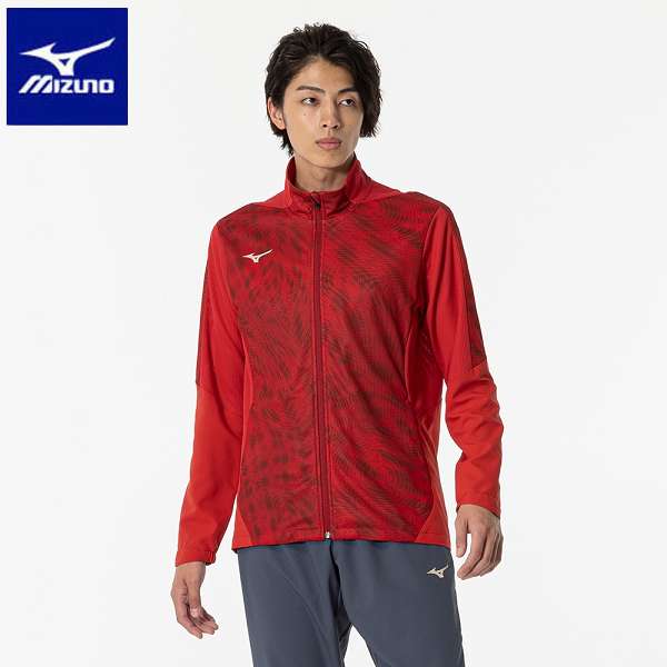 ◆◆ ＜ミズノ＞ MIZUNO ドライエアロフローハイブリッドジャケット(メンズ) 32MCB031 (66) トレーニング