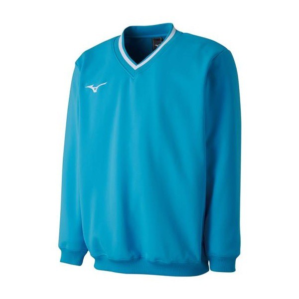 ◆◆メール便発送 ＜ミズノ＞ MIZUNO スウェットシャツ(肉厚)[ユニセックス] 62JC8002 (21：ブルーアトール)の通販は 5,819円