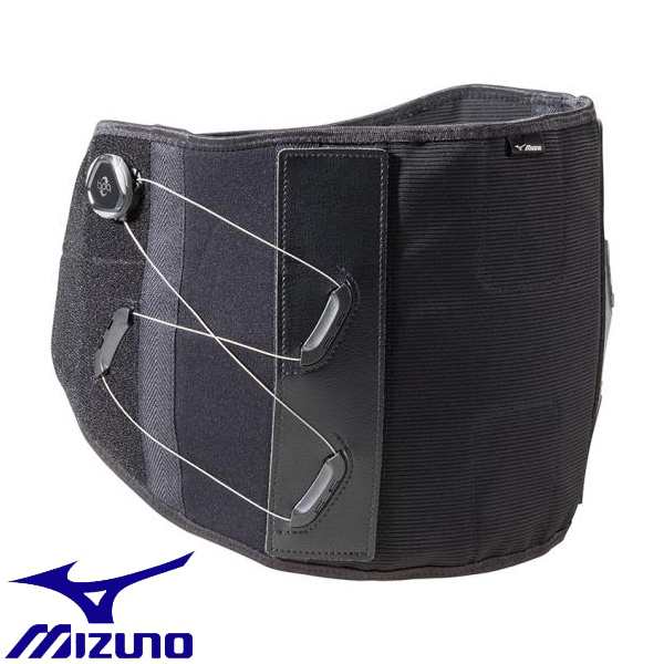 ◆◆【返品・交換不可】 ＜ミズノ＞ MIZUNO ダイヤル調整腰サポーター[ユニセックス] C2JS8180 (09：ブラック) ワーキング用品