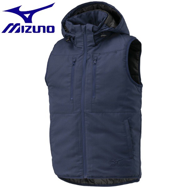 ◆◆【返品・交換不可】 ＜ミズノ＞ MIZUNO 【ワークアパレル】ブレスサーモ中綿防寒ベスト(ユニセックス) F2JE1586 (14)