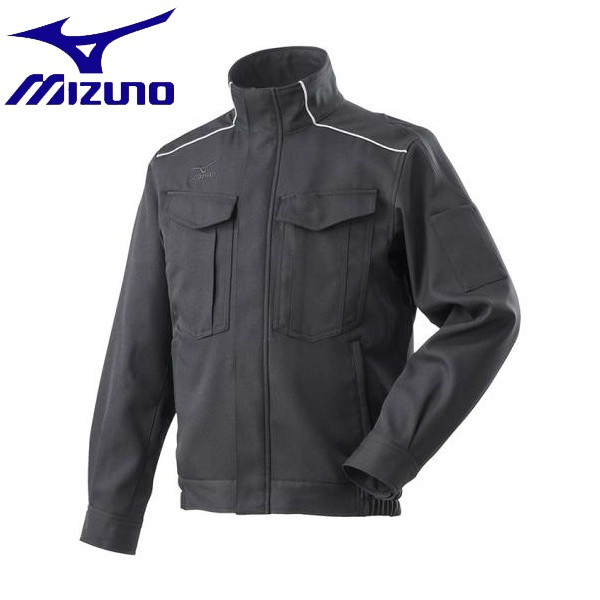 ◆◆【返品・交換不可】 ＜ミズノ＞ MIZUNO ワークジャケット[メンズ] F2JE8582 (09：ブラック) ワーキング用品