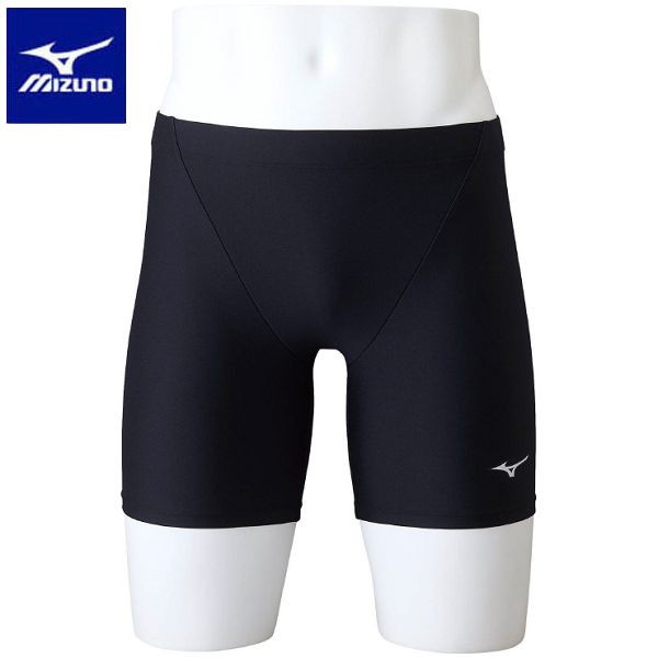 ◇◇ メール便発送 ＜ミズノ＞ MIZUNO Basic ハーフスパッツ（股下16CM）(メンズ) N2MBAA01 (09) スイム 【保障できる】 