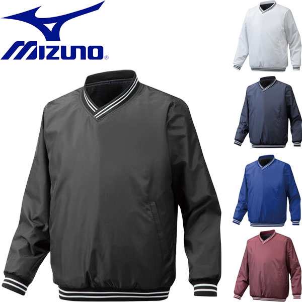 ◆◆ ＜ミズノ＞ MIZUNO メンズ ブレスサーモVネックジャケット 野球 アウター 学生野球対応 12JE6V02