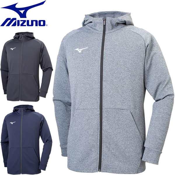 ◇◇ ＜ミズノ＞ MIZUNO ユニセックス ソフトニットパーカ(フルジップ