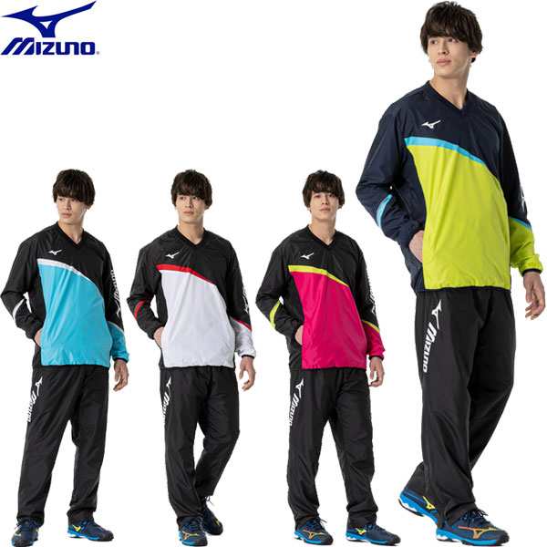 ◆◆ ＜ミズノ＞ MIZUNO ユニセックス ウィンドブレーカーシャツ＆パンツ 上下セット テニス バドミントン 62MEA504-62MFA503