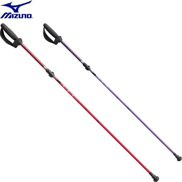 ◆◆ ＜ミズノ＞ MIZUNO 折りたたみ式ウォーキング用ポール ソフトホールド(2本1組) C3JTP110の通販は 12,060円