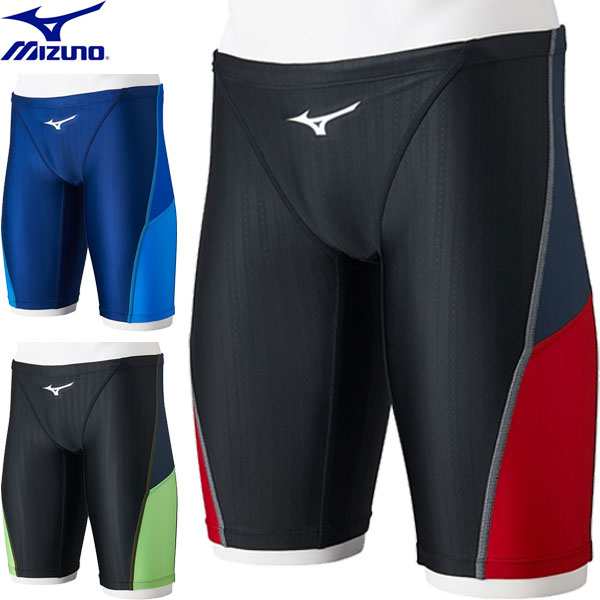 ◆◆メール便発送 ＜ミズノ＞ MIZUNO メンズ STREAM ACE ハーフスパッツ 水泳 競泳水着 WORLD AQUATICS承認済み N2MBB020の通販は