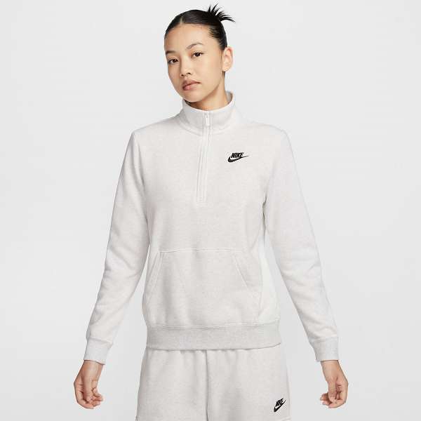 ◆◆ ＜ナイキ＞ NIKE ウィメンズ NSW クラブ フリース L/S トップ QZ STD DQ5839 (051)の通販は 5,839円